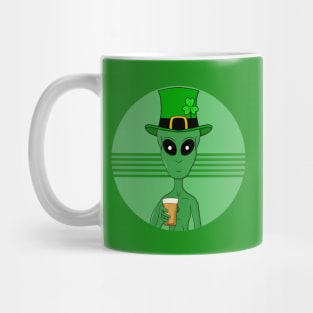 A St. Patrick's Alien Mug